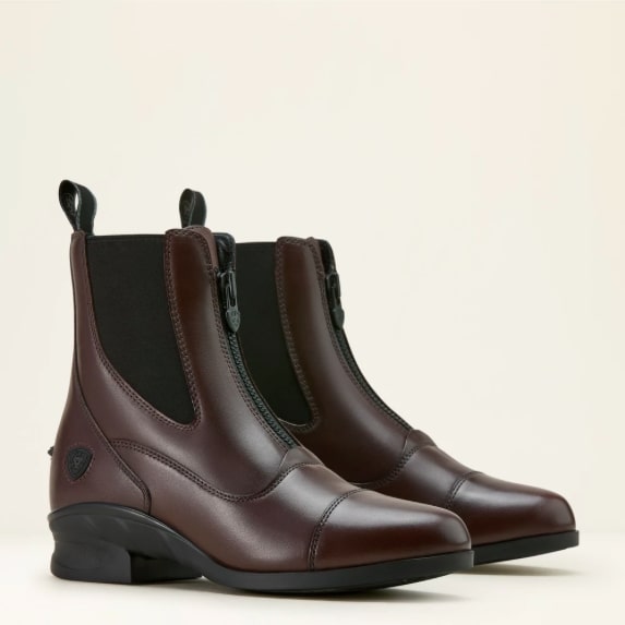 Ariat - Womens Heritage Zip Boots - Light Brown