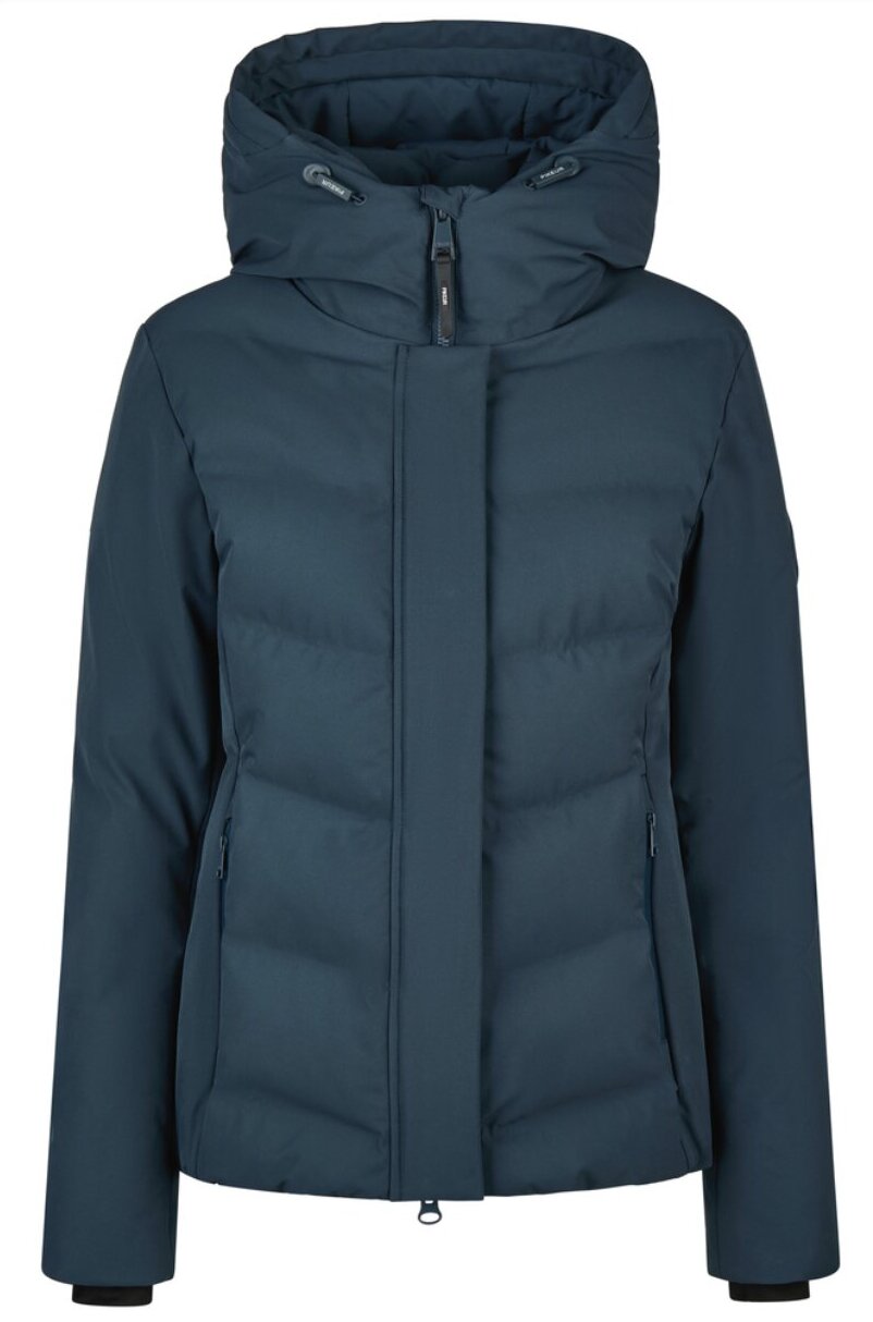 Pikeur - Waterproof Hooded Quilted Rain Jacket 