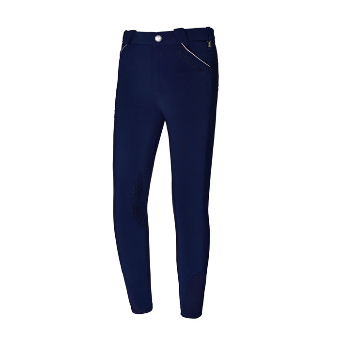 Kingsland Konrad Boys C-Tec Knee Grip Breeches - Navy Blazer