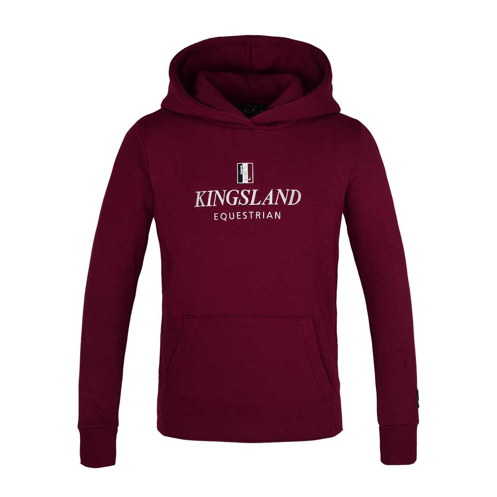 Kingsland Junior Classic Hoodie - Burgundy