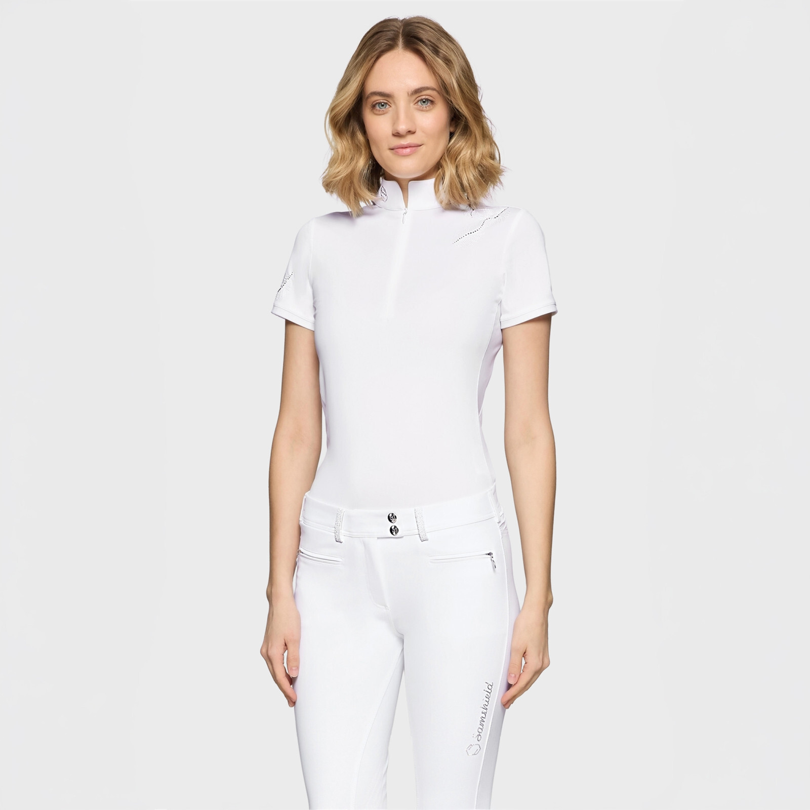 Samshield - Show Shirt Lea Ferna Crystal