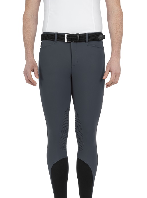 Equiline - Mens Kbnee Grip Breeches - Night Grey