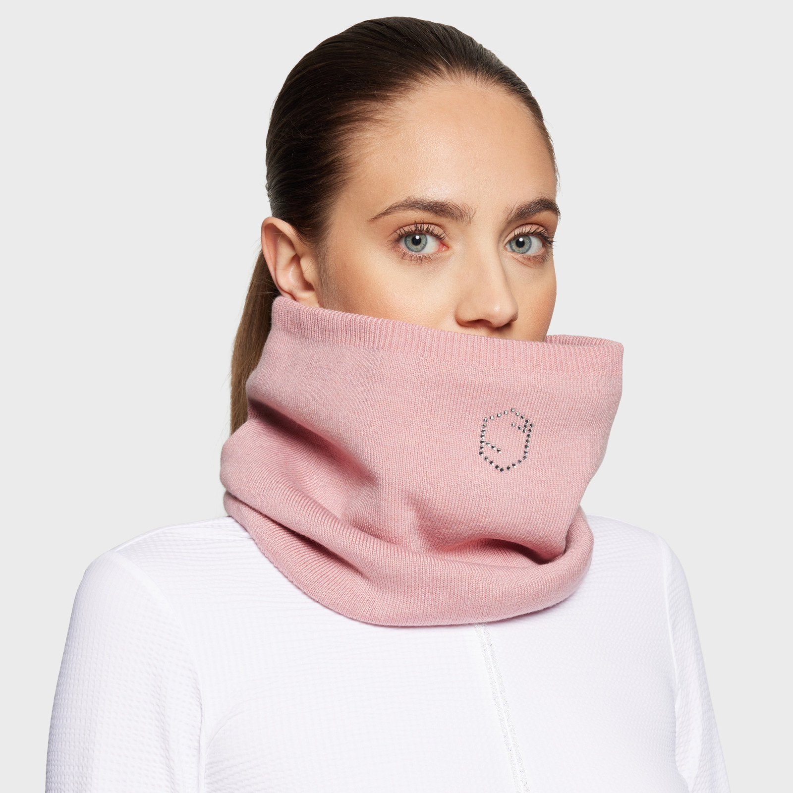 Samshield - Neck Warmer w/ Crystal Square
