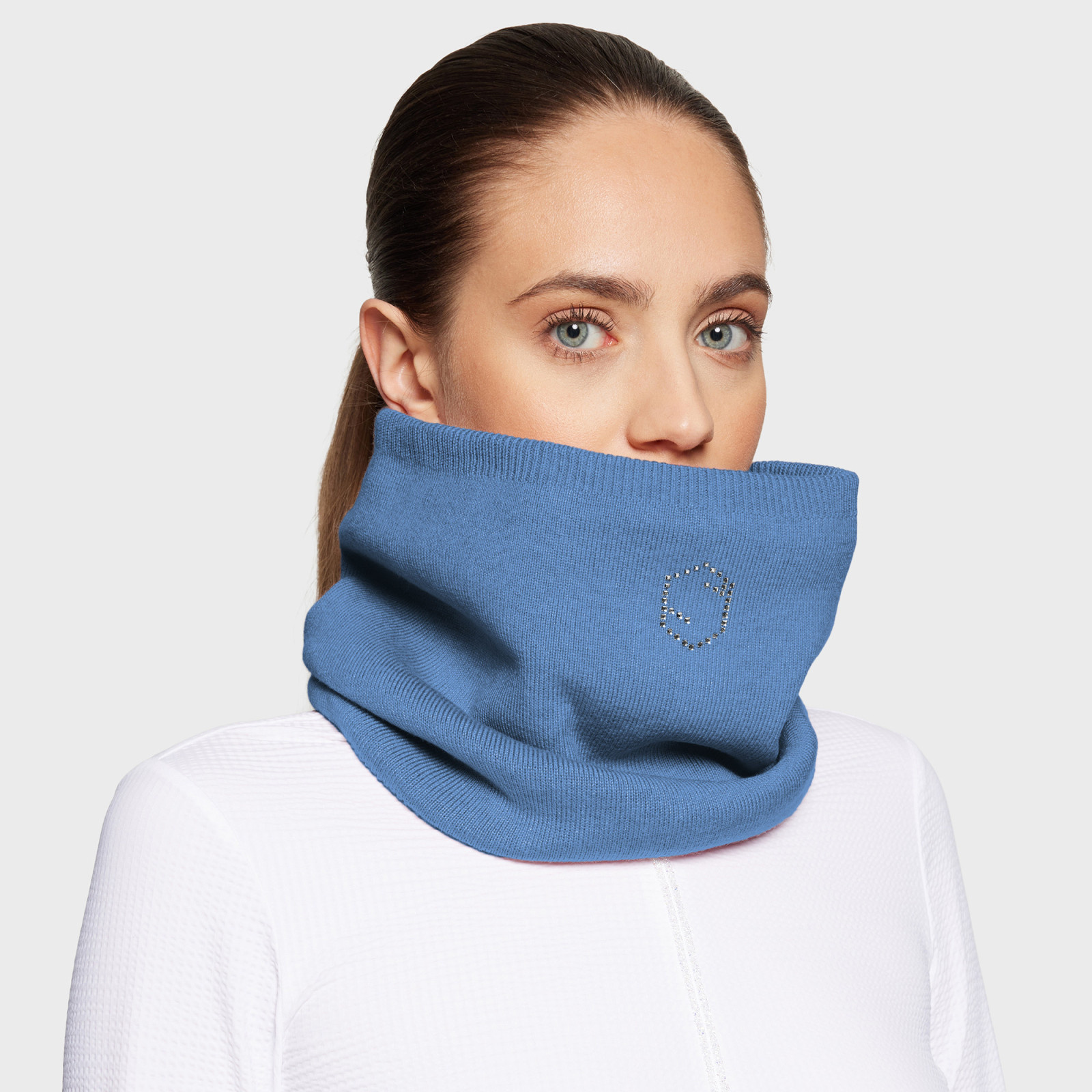 Samshield - Neck Warmer w/ Crystal Square