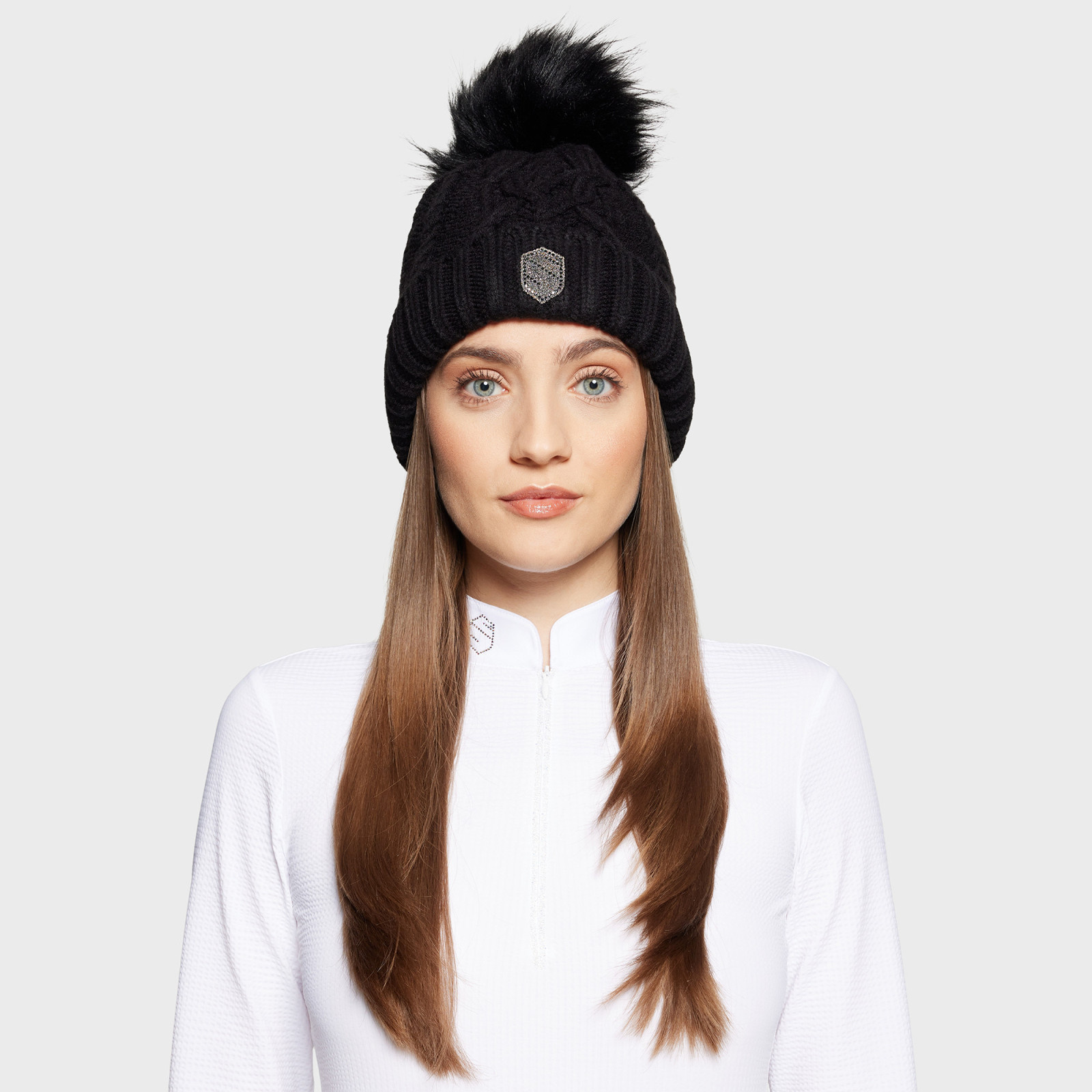 Samshield - Nora Crystal Intarsia Unisex Beanie