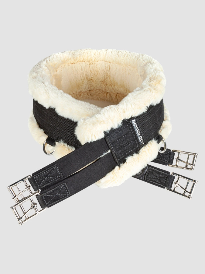 Equiline - Jumping Girth with Sheepskin Padding