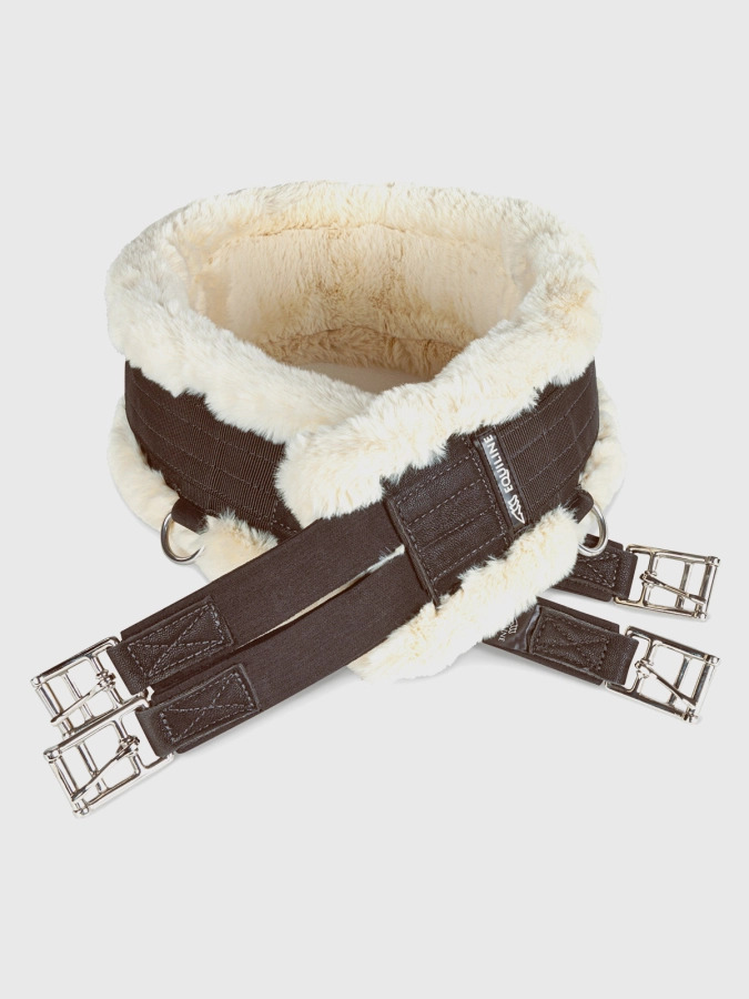 Equiline - Jumping Girth with Sheepskin Padding
