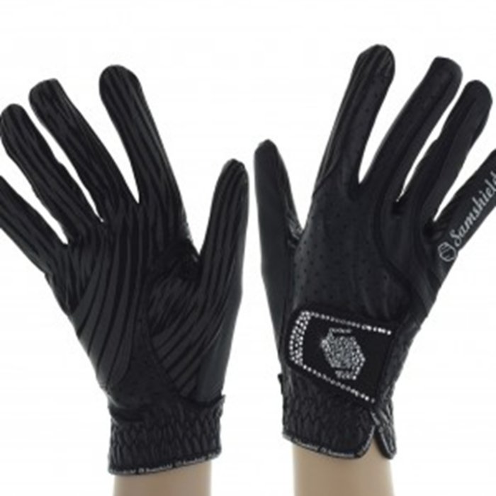 Samshield - V-Skin Gloves - Swarovski - Black