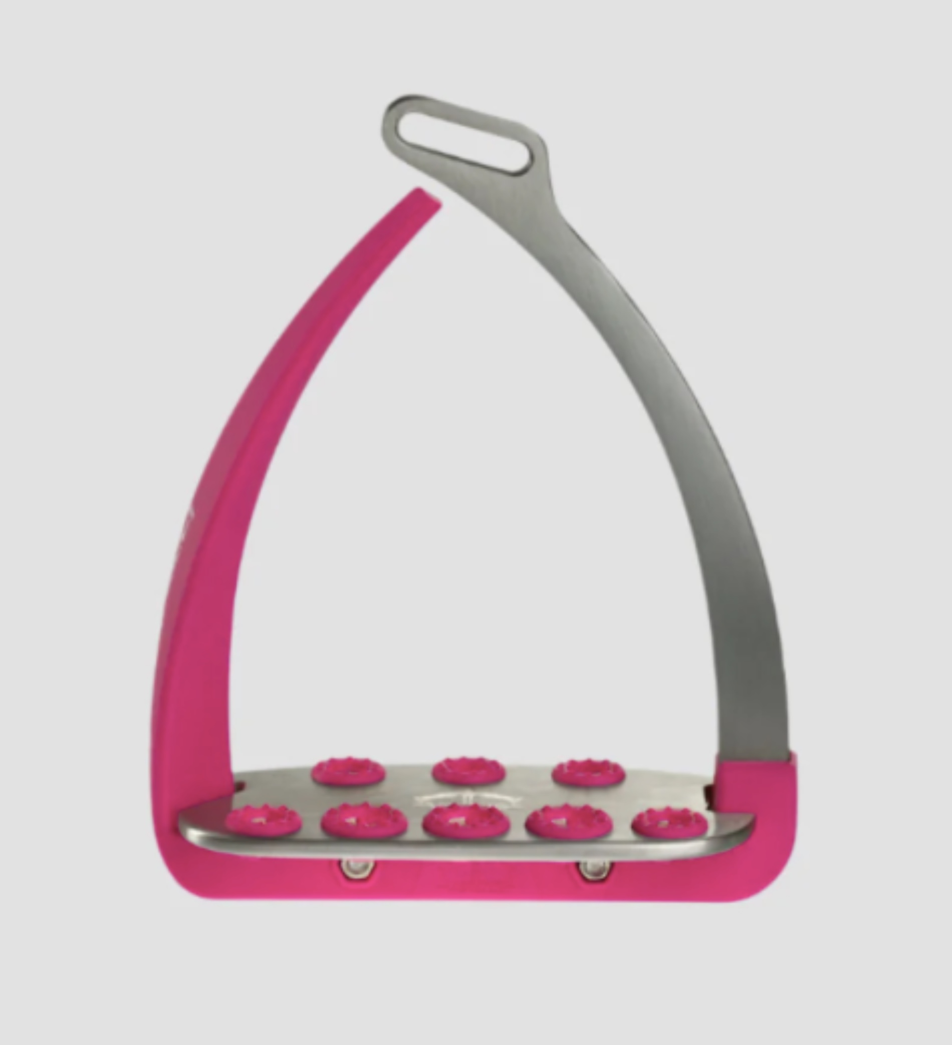 Veredus - Vite Stirrup - Steel - Sliver/Pink